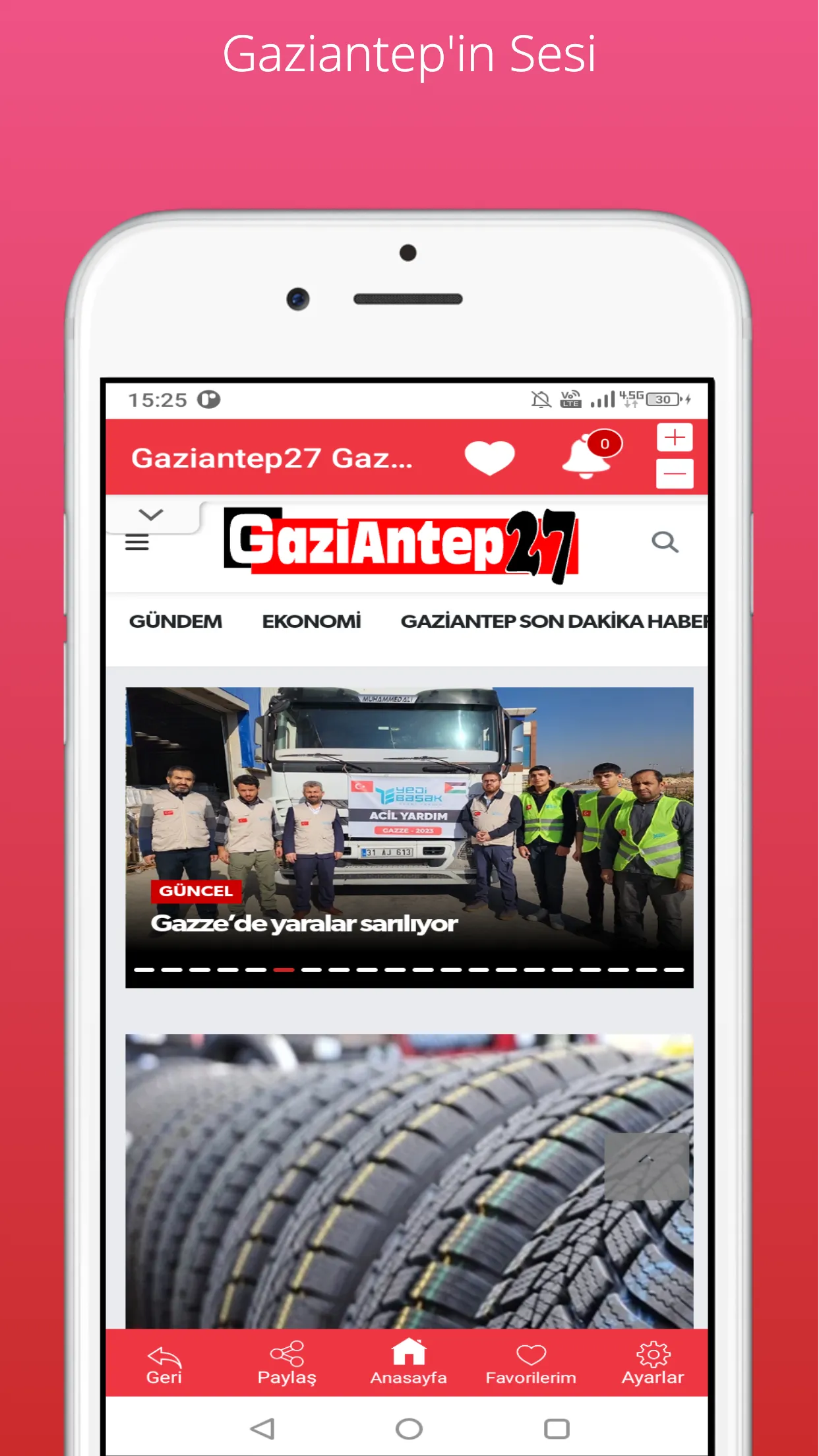 Gaziantep27 Gazetesi | Indus Appstore | Screenshot