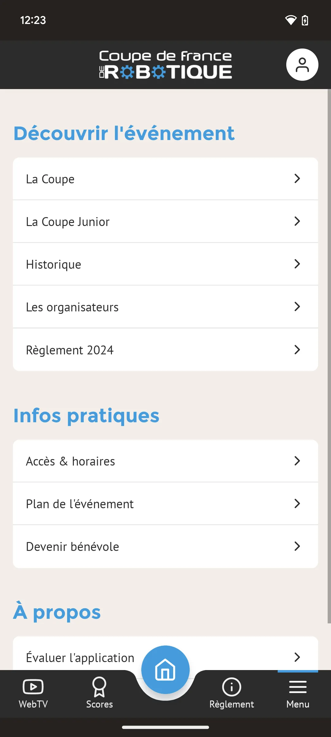 Coupe de France de Robotique | Indus Appstore | Screenshot