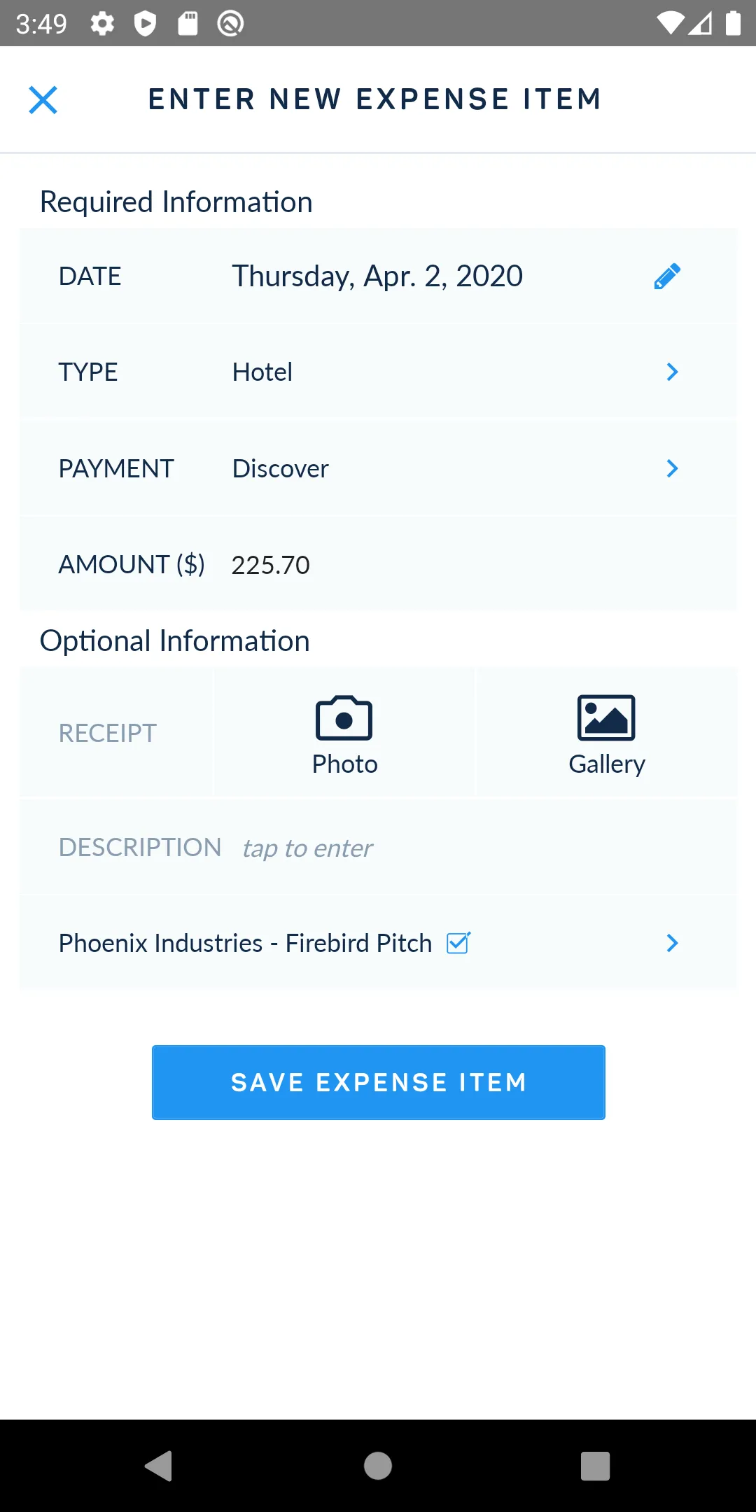 ClickTime - Time and Expenses | Indus Appstore | Screenshot