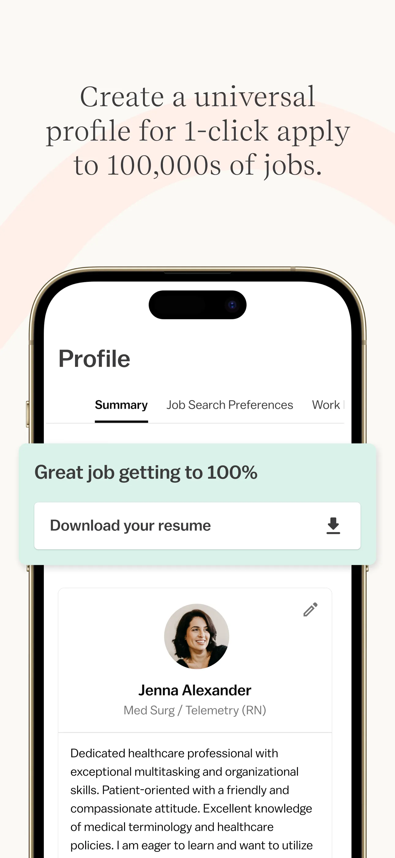 Vivian - Find Healthcare Jobs | Indus Appstore | Screenshot