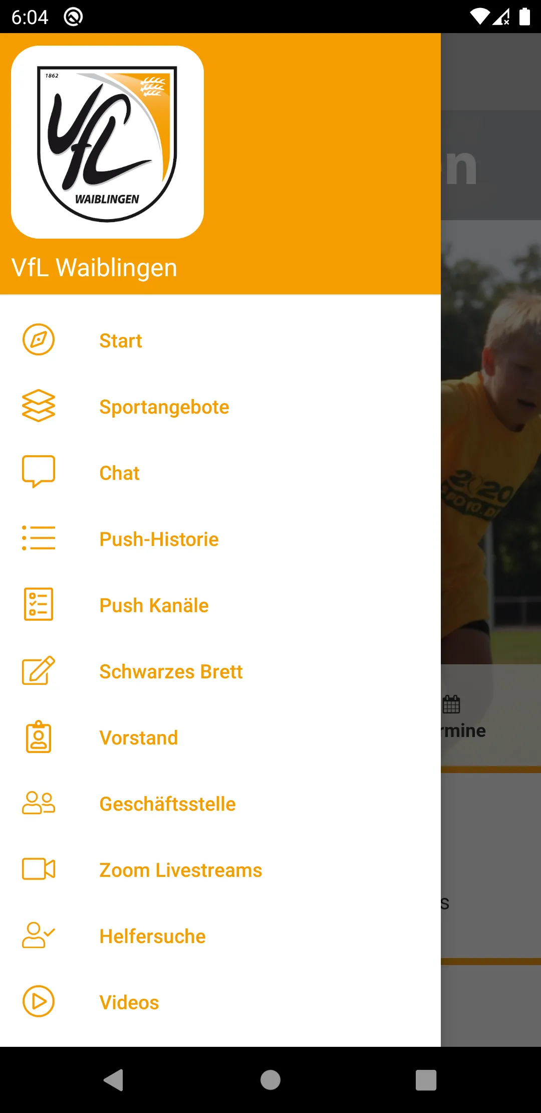 VfL Waiblingen | Indus Appstore | Screenshot