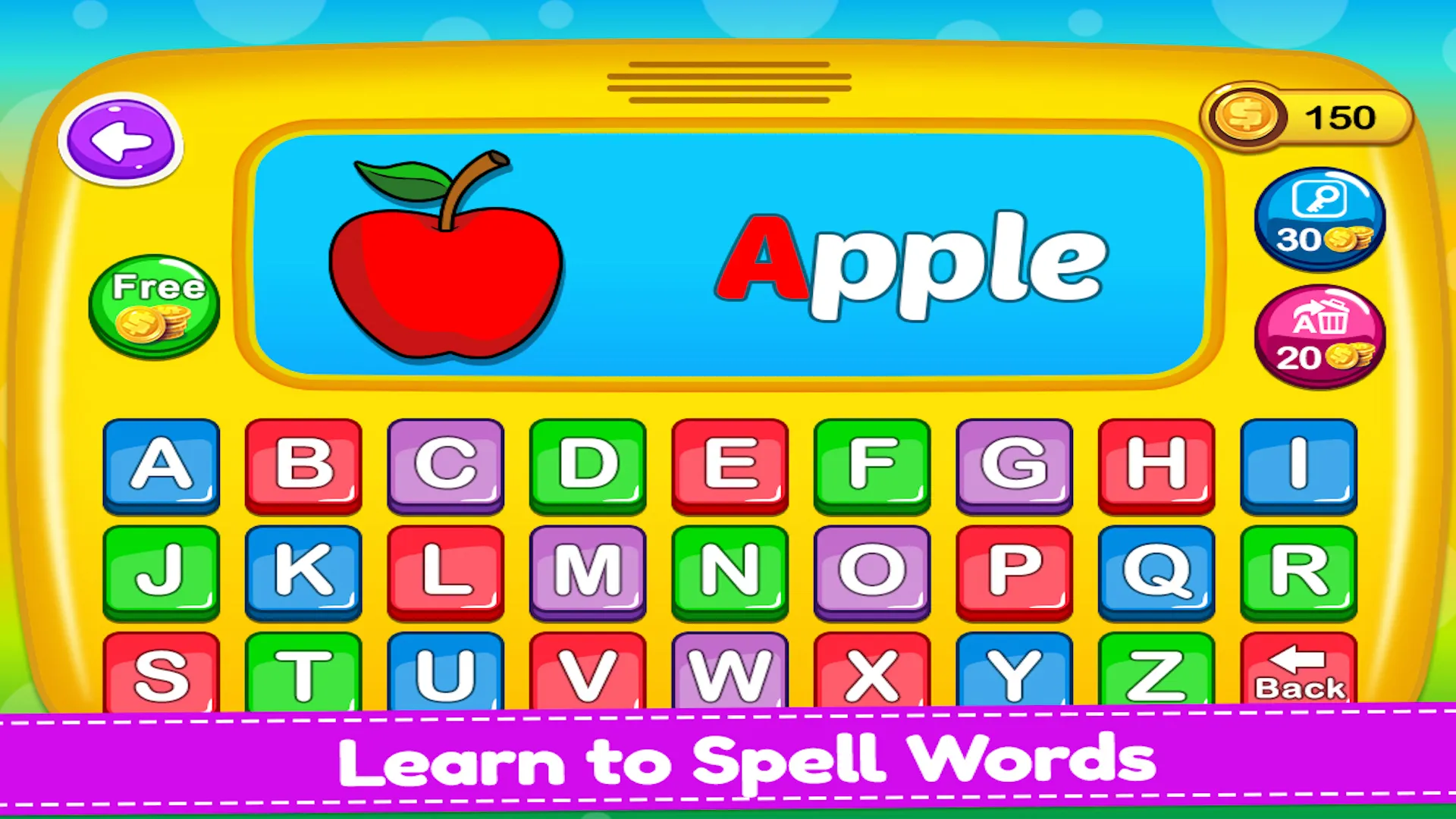 Kids Tablet Spelling Learning | Indus Appstore | Screenshot