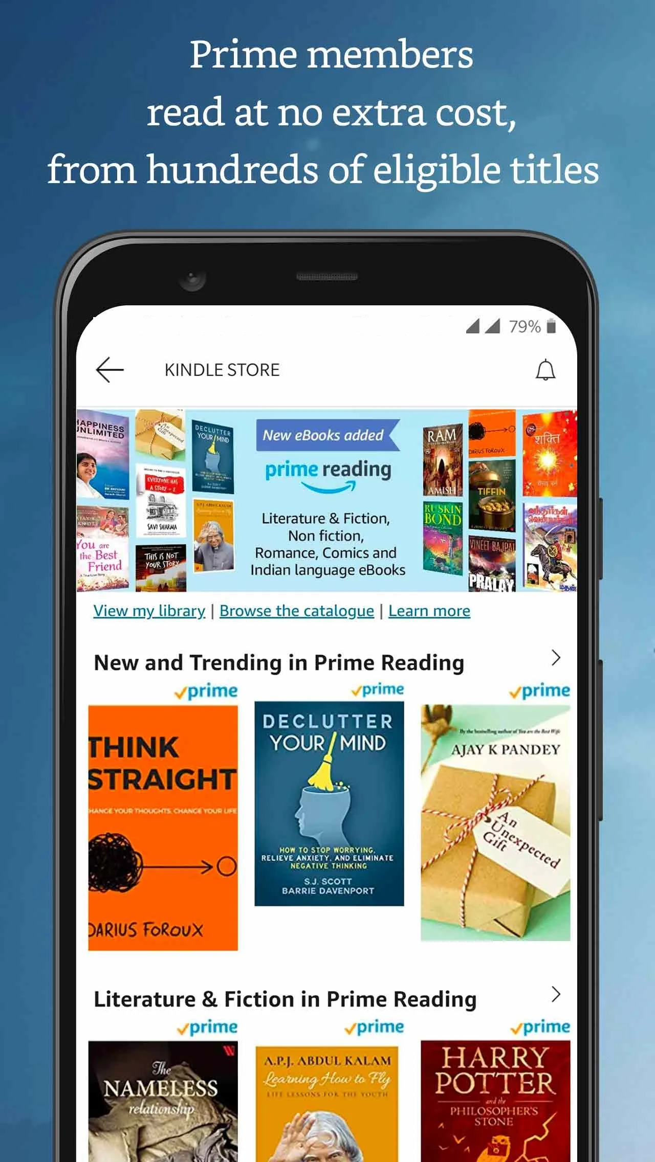 Amazon Kindle - eBooks & more | Indus Appstore | Screenshot