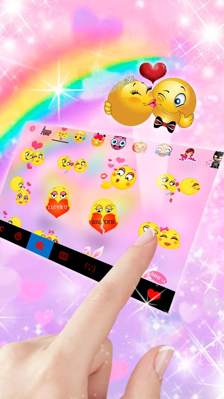 Rainbow Rose Unicorn Theme | Indus Appstore | Screenshot