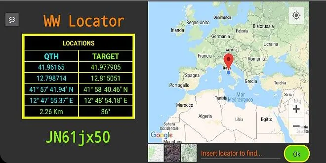 Ham QTH Locator | Indus Appstore | Screenshot