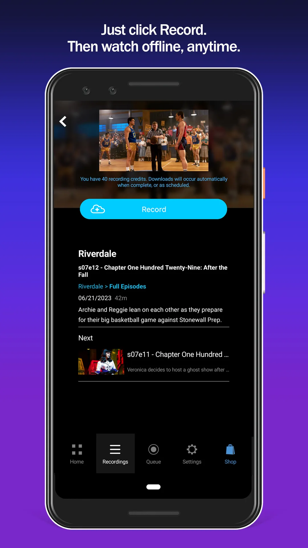 Streaming DVR - PlayOn Cloud | Indus Appstore | Screenshot