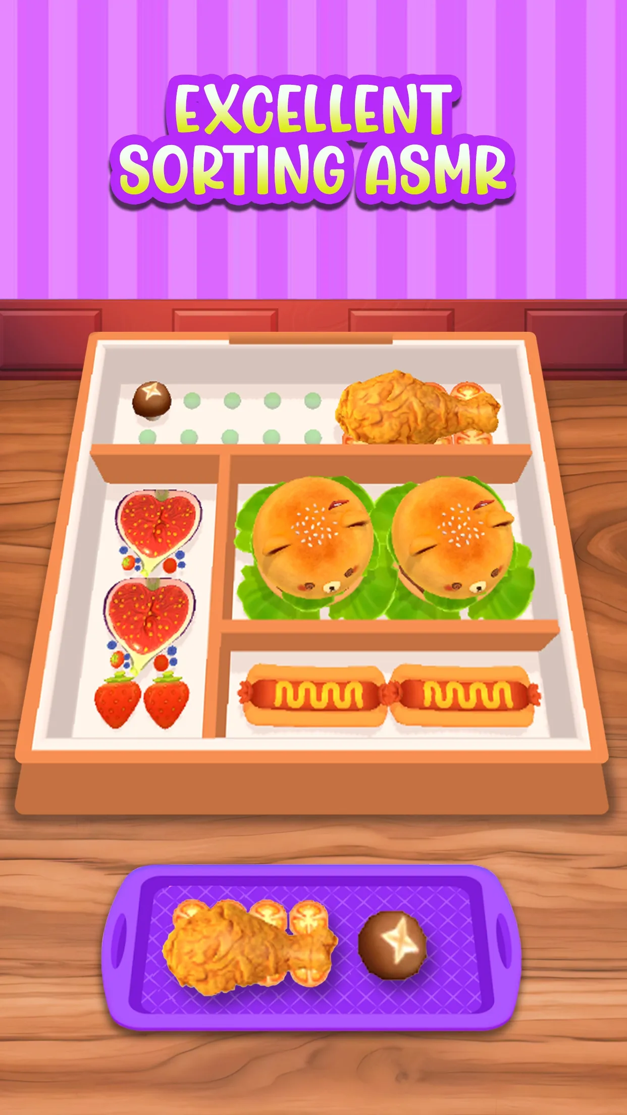 DIY Lunch Box: Organize Game | Indus Appstore | Screenshot