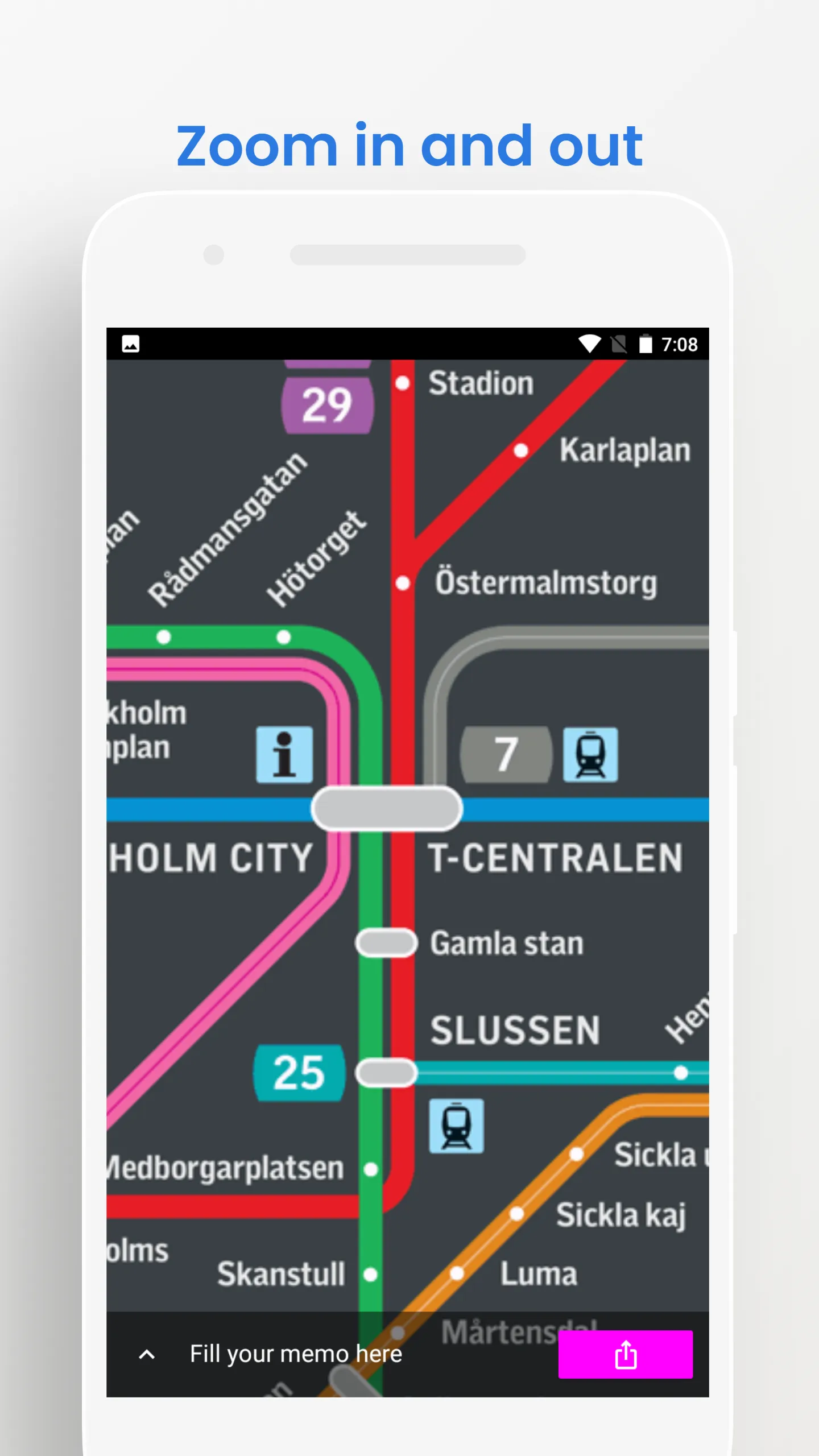 Stockholm Metro Travel Guide | Indus Appstore | Screenshot