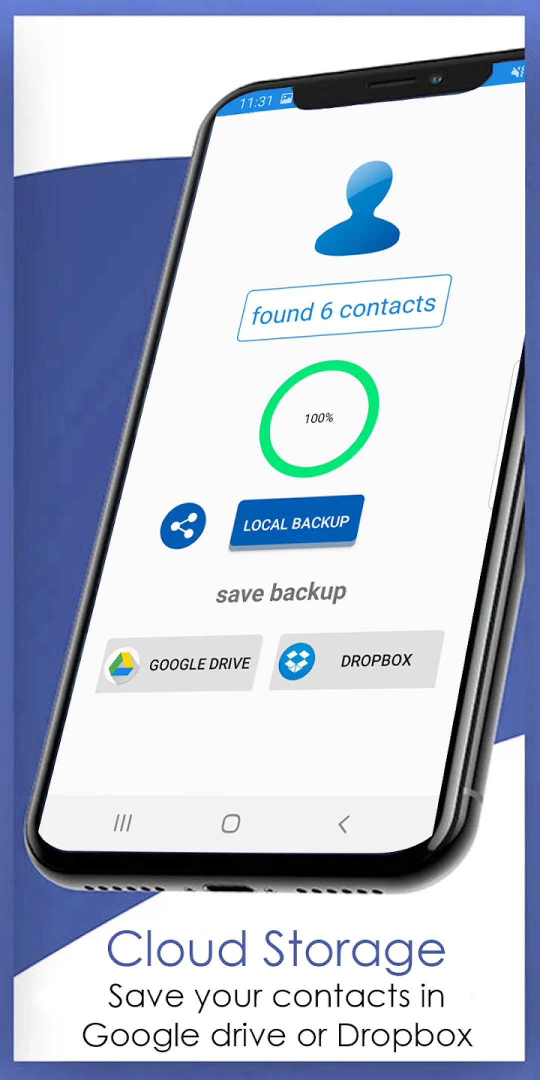 Recover Contacts + Backup | Indus Appstore | Screenshot