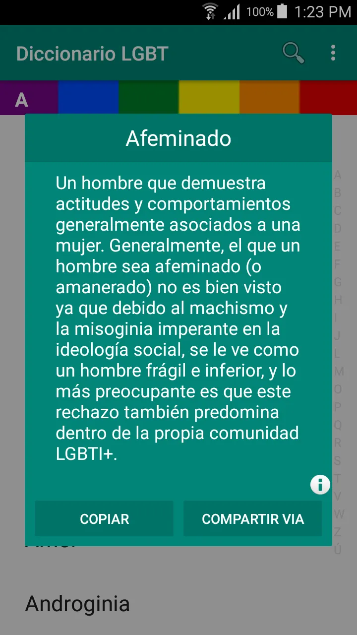 Diccionario LGBT | Indus Appstore | Screenshot