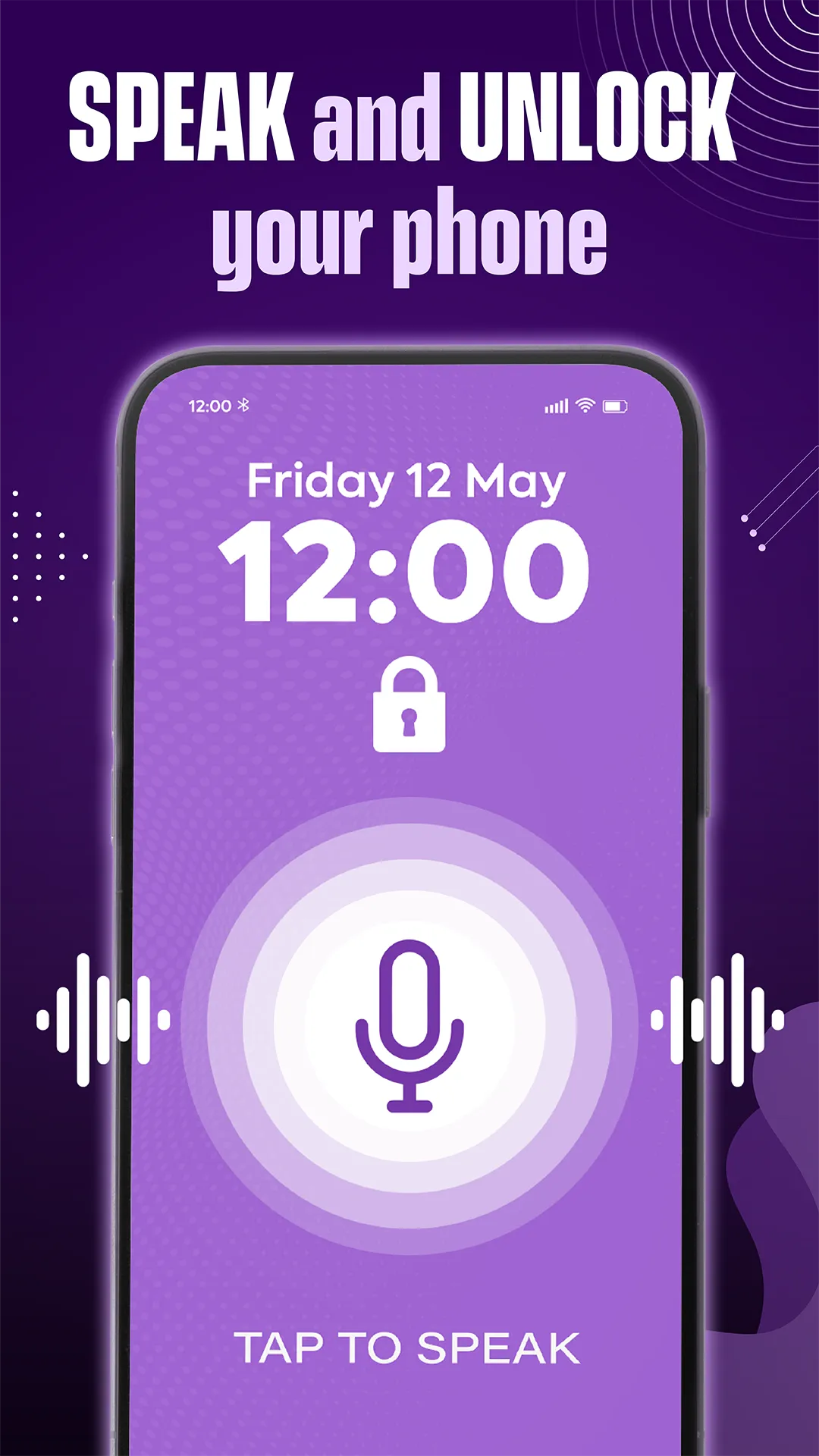 Voice Screen Lock | Indus Appstore | Screenshot