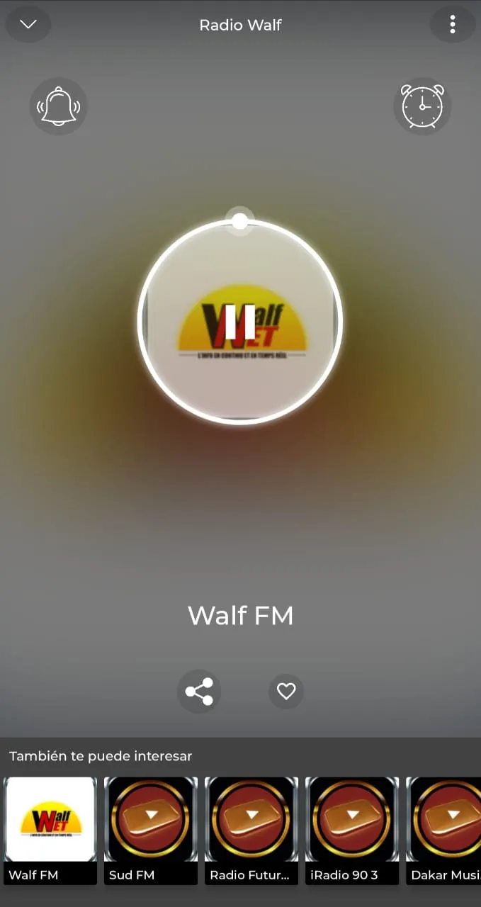 Walf Fm Dakar Radio Walf Fm | Indus Appstore | Screenshot