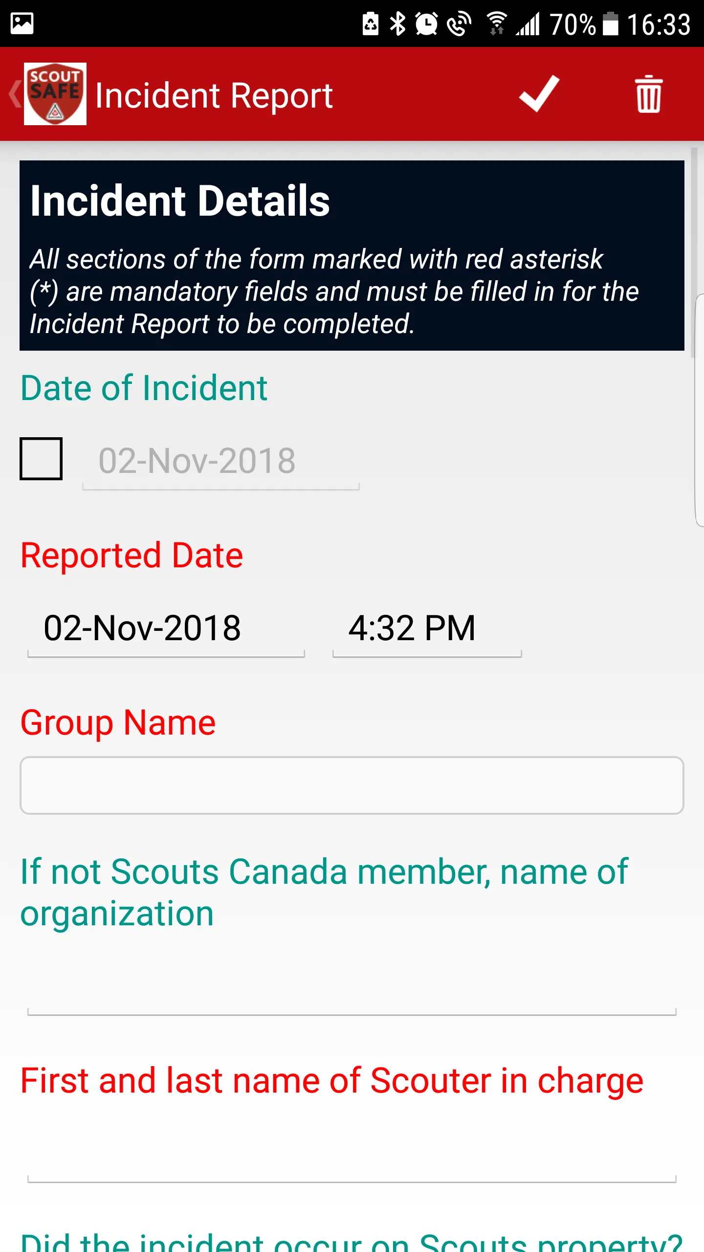 ScoutSafe 2.0 | Indus Appstore | Screenshot