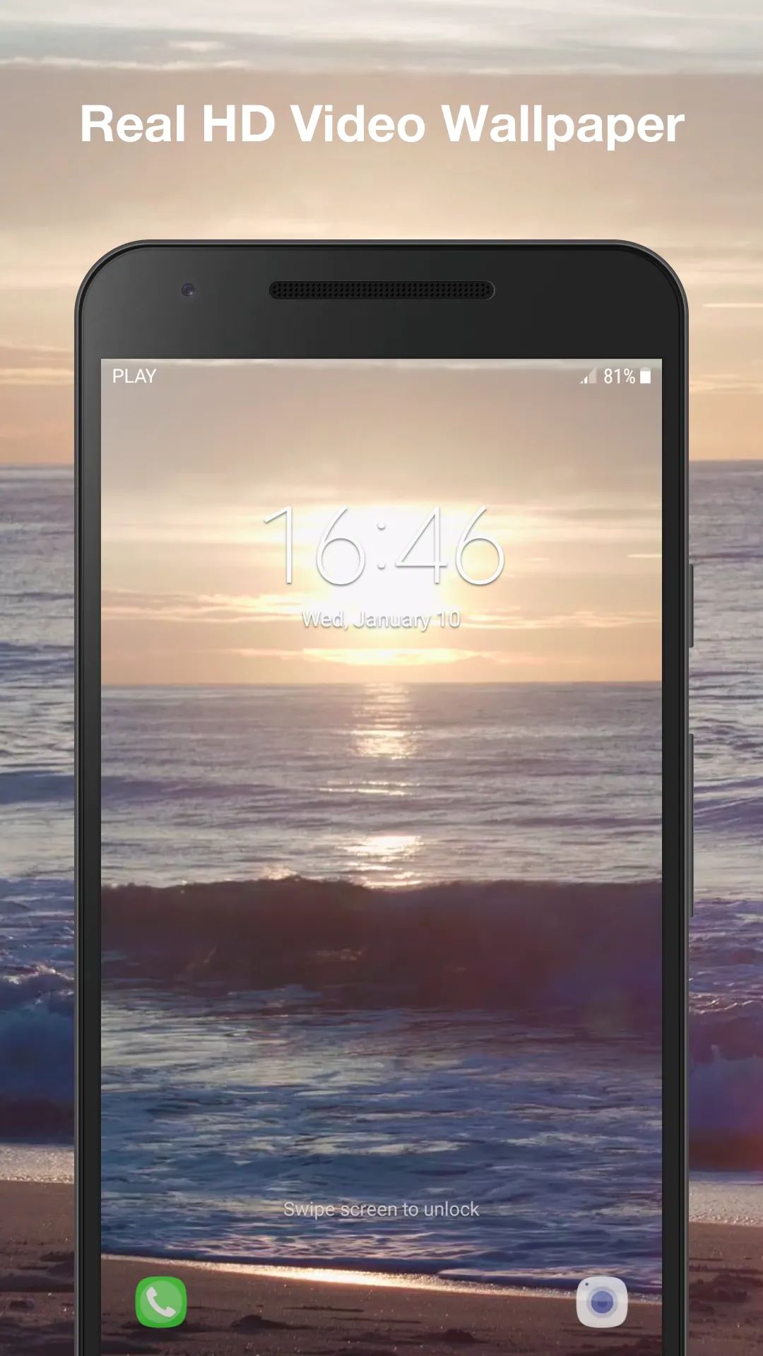 Waves Live Wallpaper | Indus Appstore | Screenshot