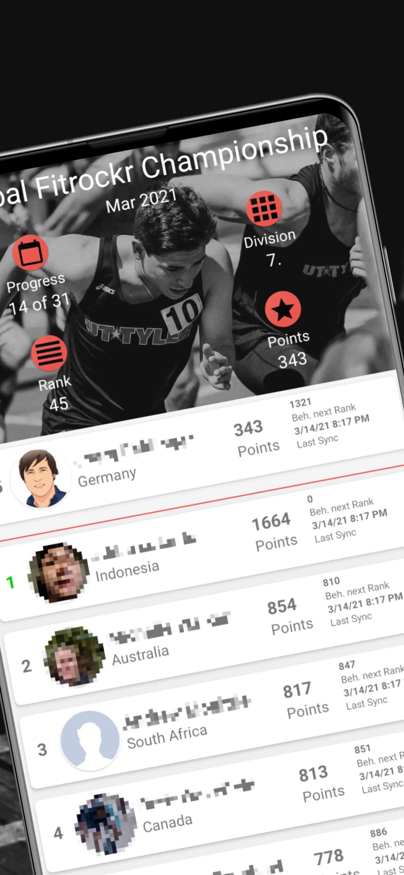 Fitrockr - Fitness Challenges | Indus Appstore | Screenshot