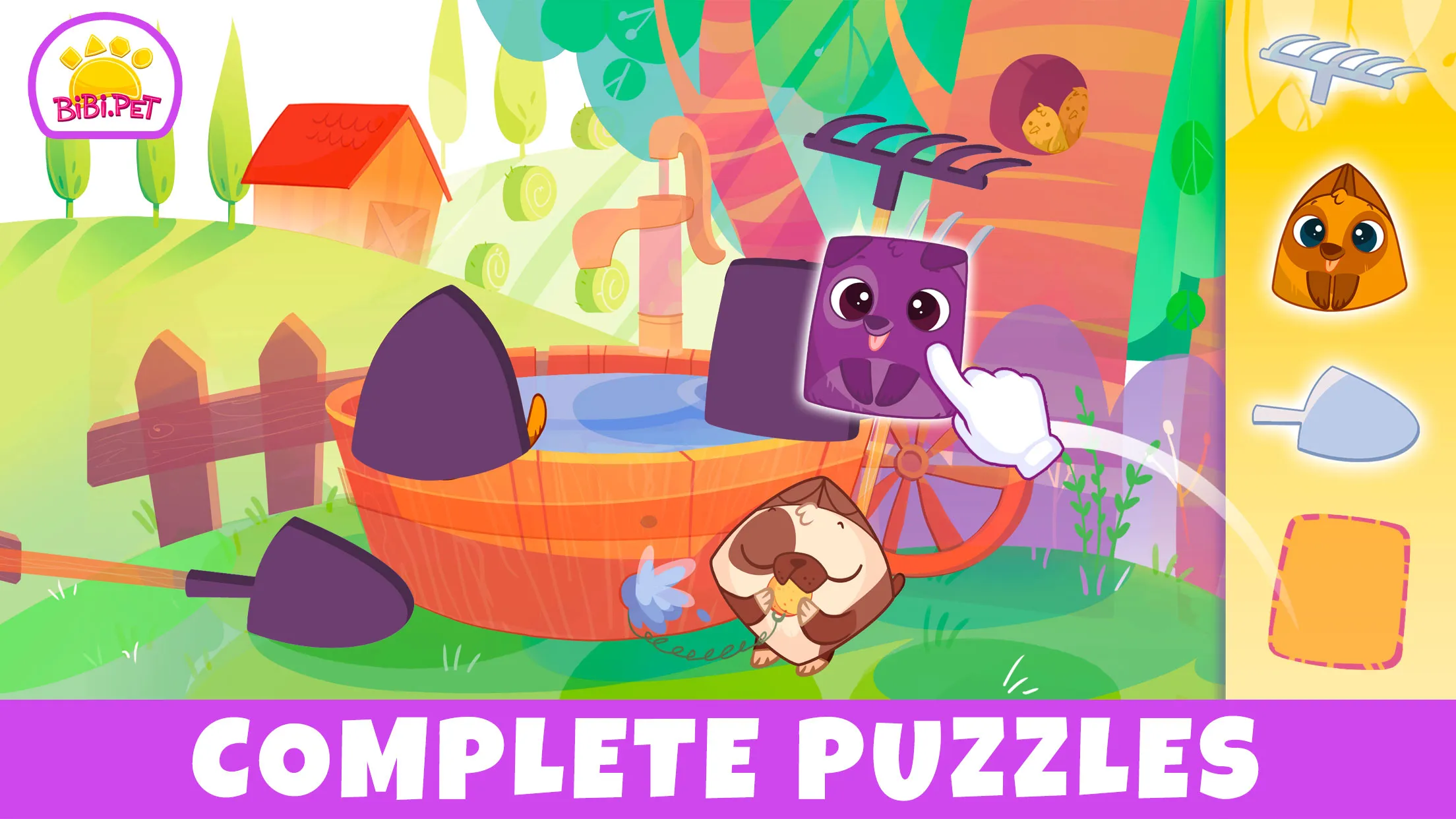 Baby Farm: Kids Learning Games | Indus Appstore | Screenshot