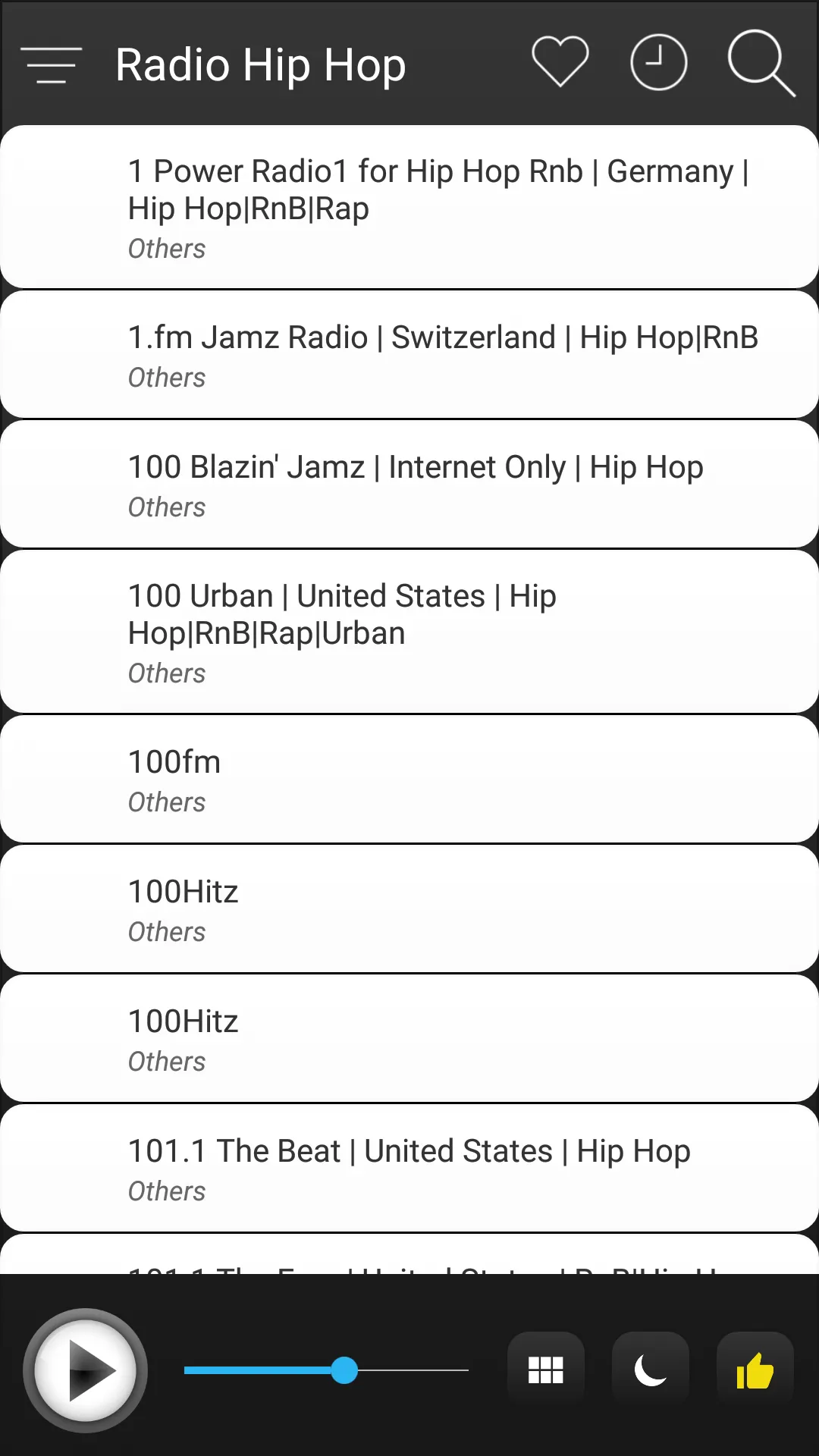 Hip Hop Radio FM AM Music | Indus Appstore | Screenshot