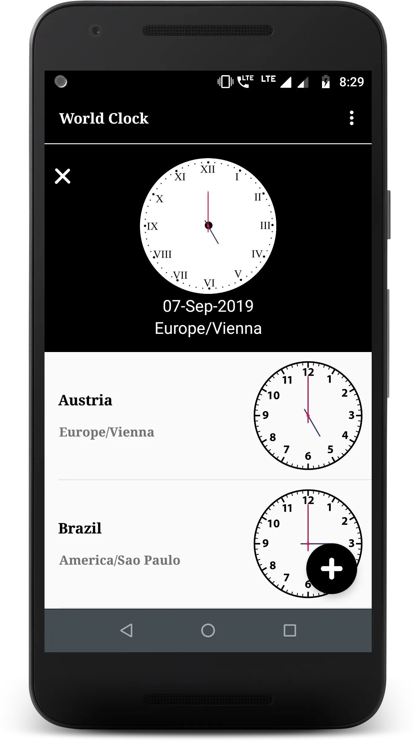 World Clock | Indus Appstore | Screenshot