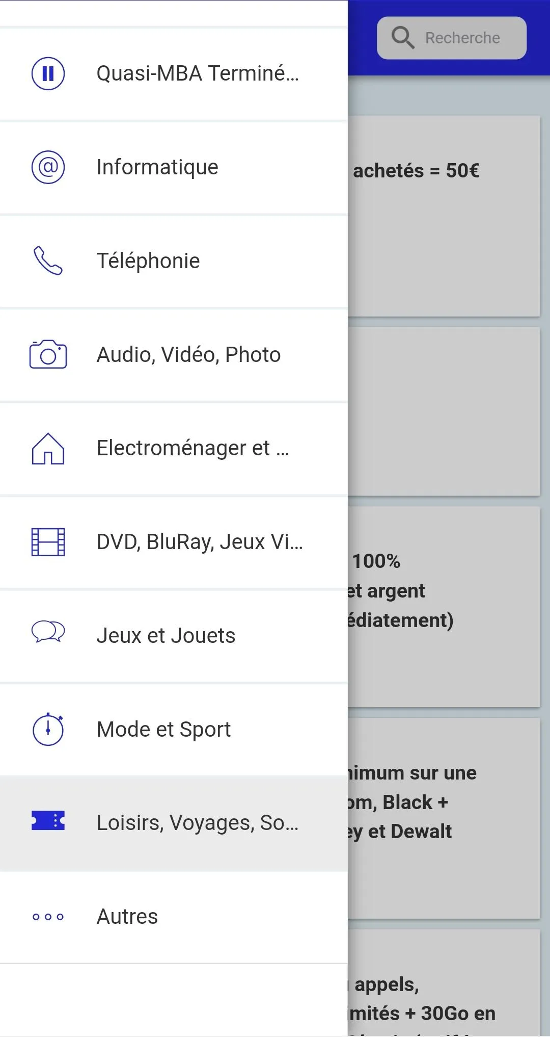 Méga Bonnes Affaires | Indus Appstore | Screenshot