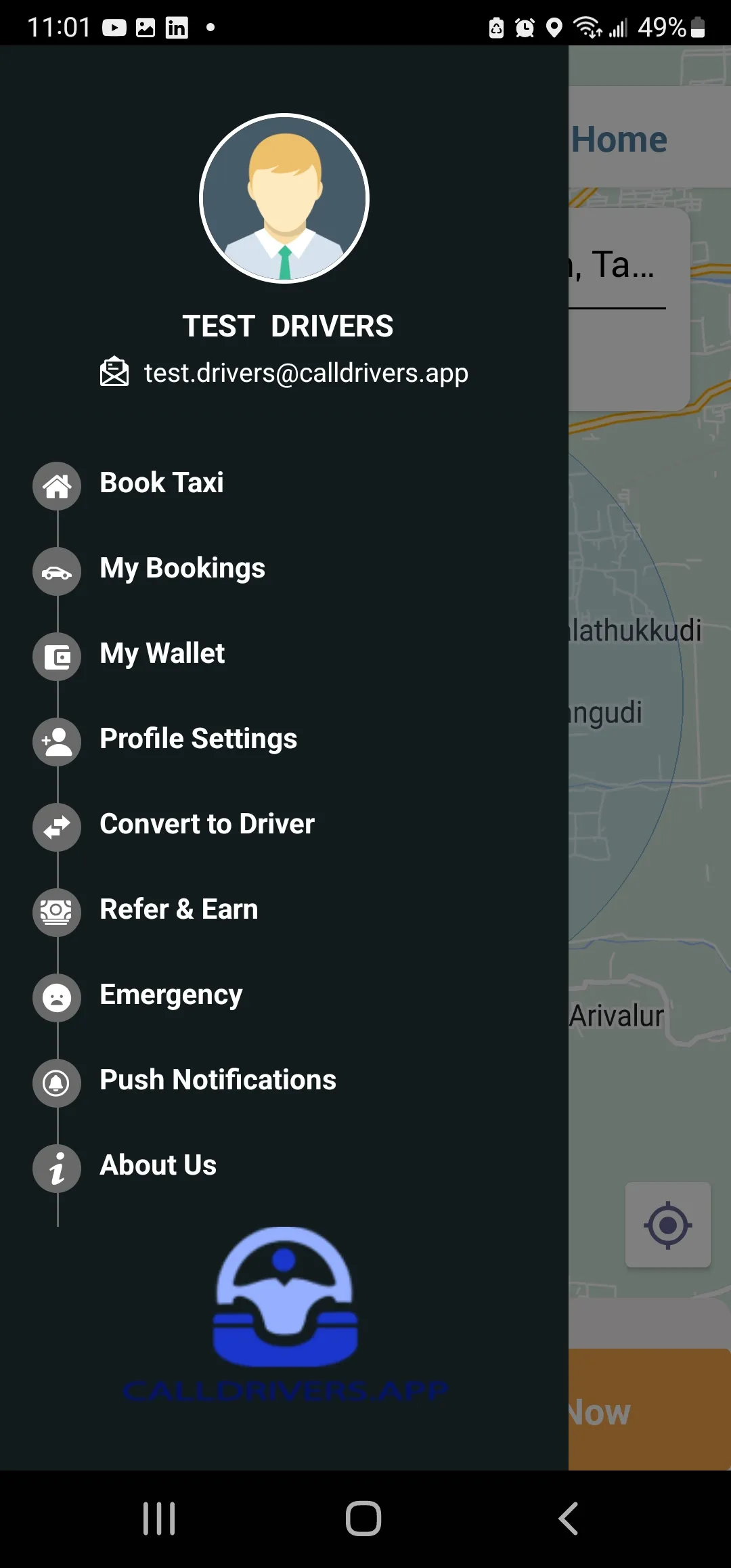 Calldrivers.App | Indus Appstore | Screenshot