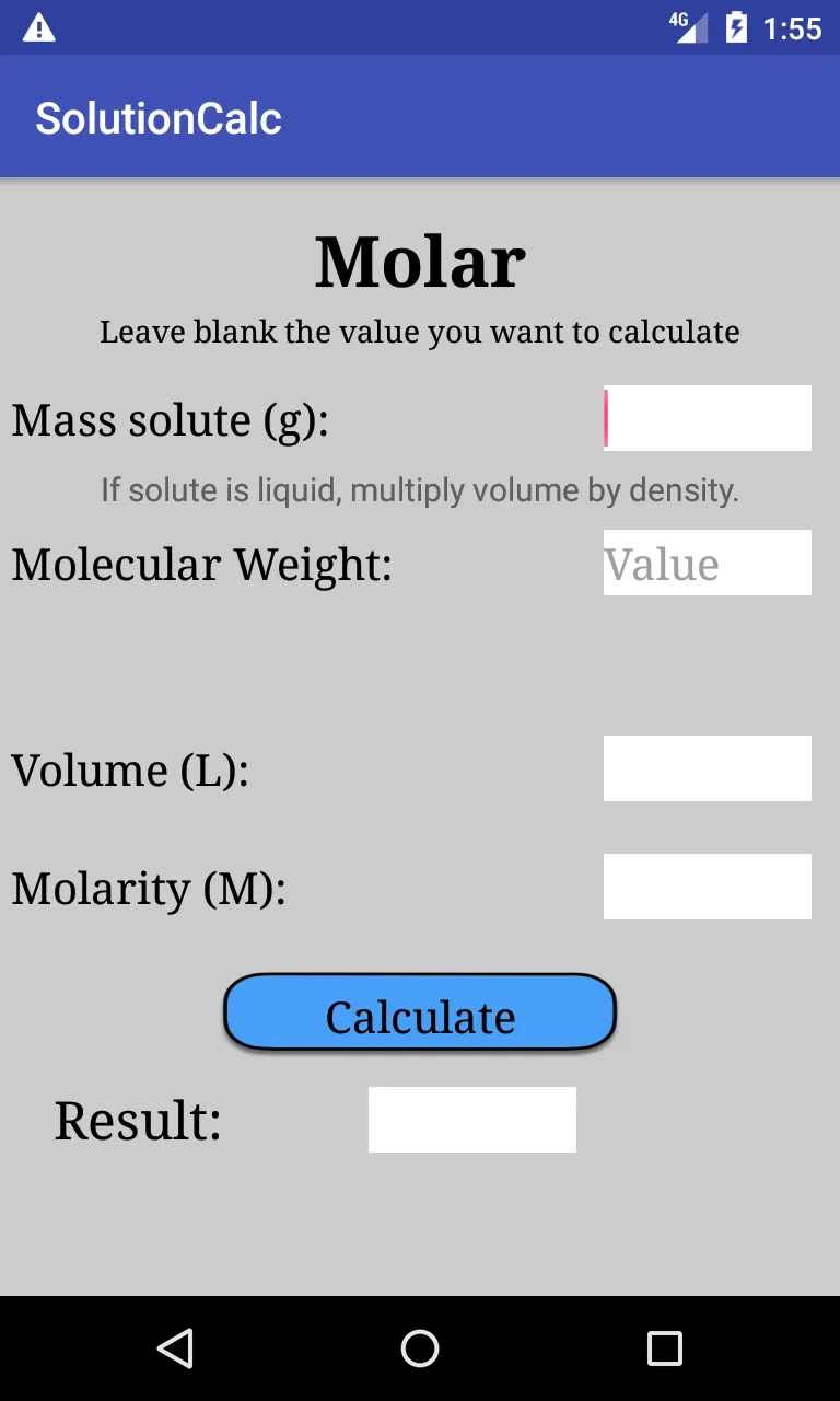 Solution Calc | Indus Appstore | Screenshot