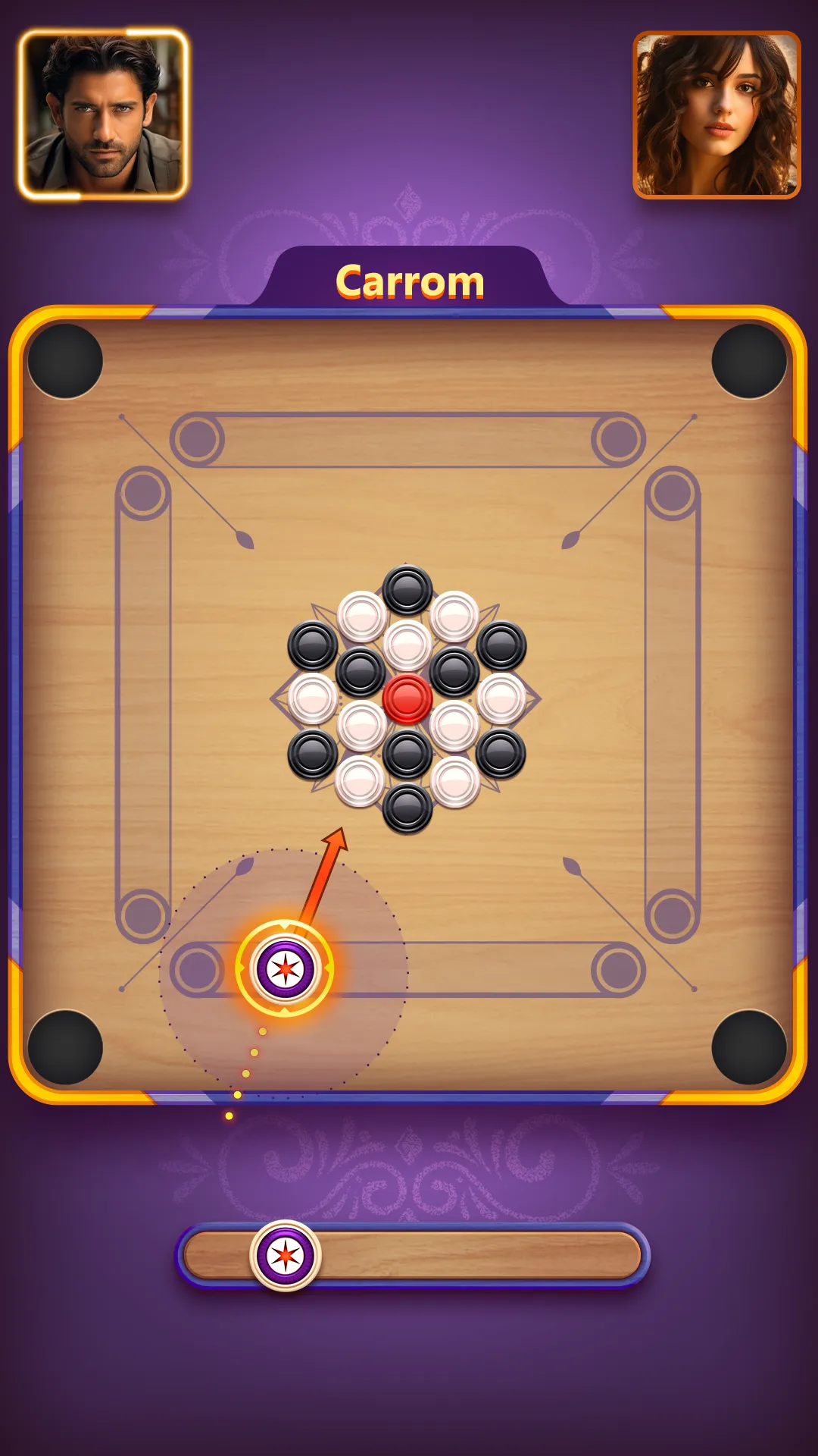 Carrom Go-Disc Board Game | Indus Appstore | Screenshot