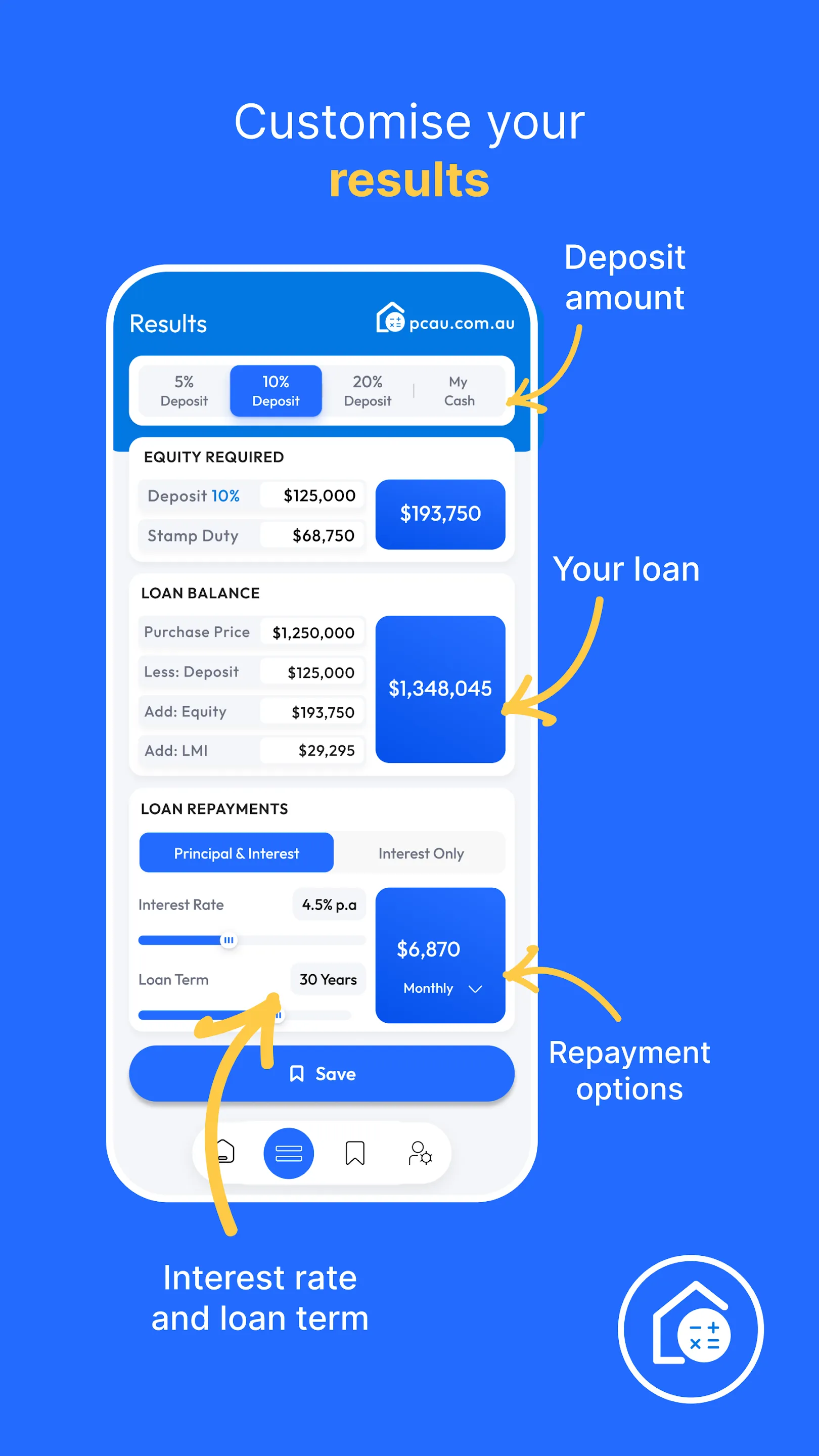 Property Calculator Australia | Indus Appstore | Screenshot