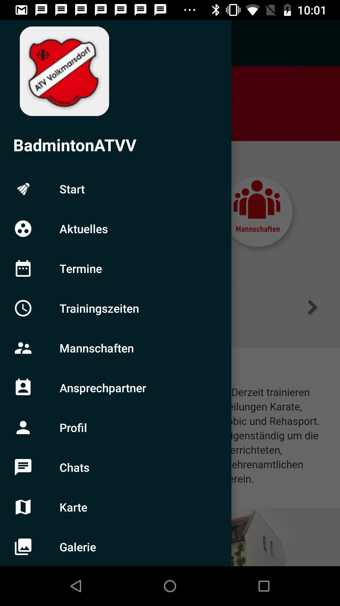 BadmintonATVV | Indus Appstore | Screenshot