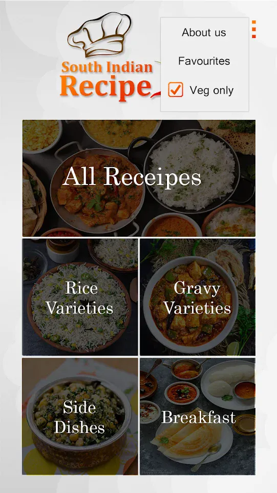 South Indian Recipe | Indus Appstore | Screenshot