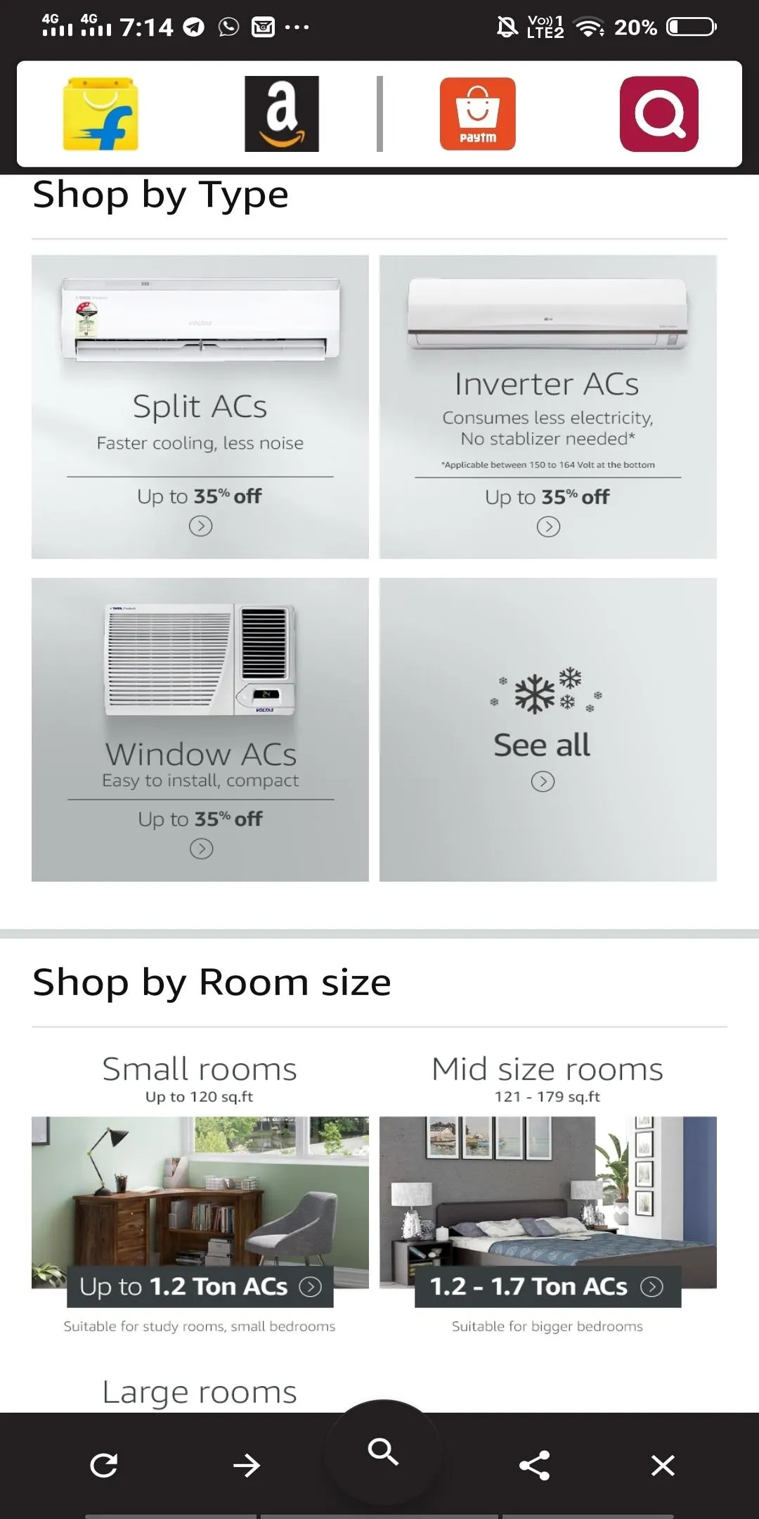 Air conditioner shopping onlin | Indus Appstore | Screenshot