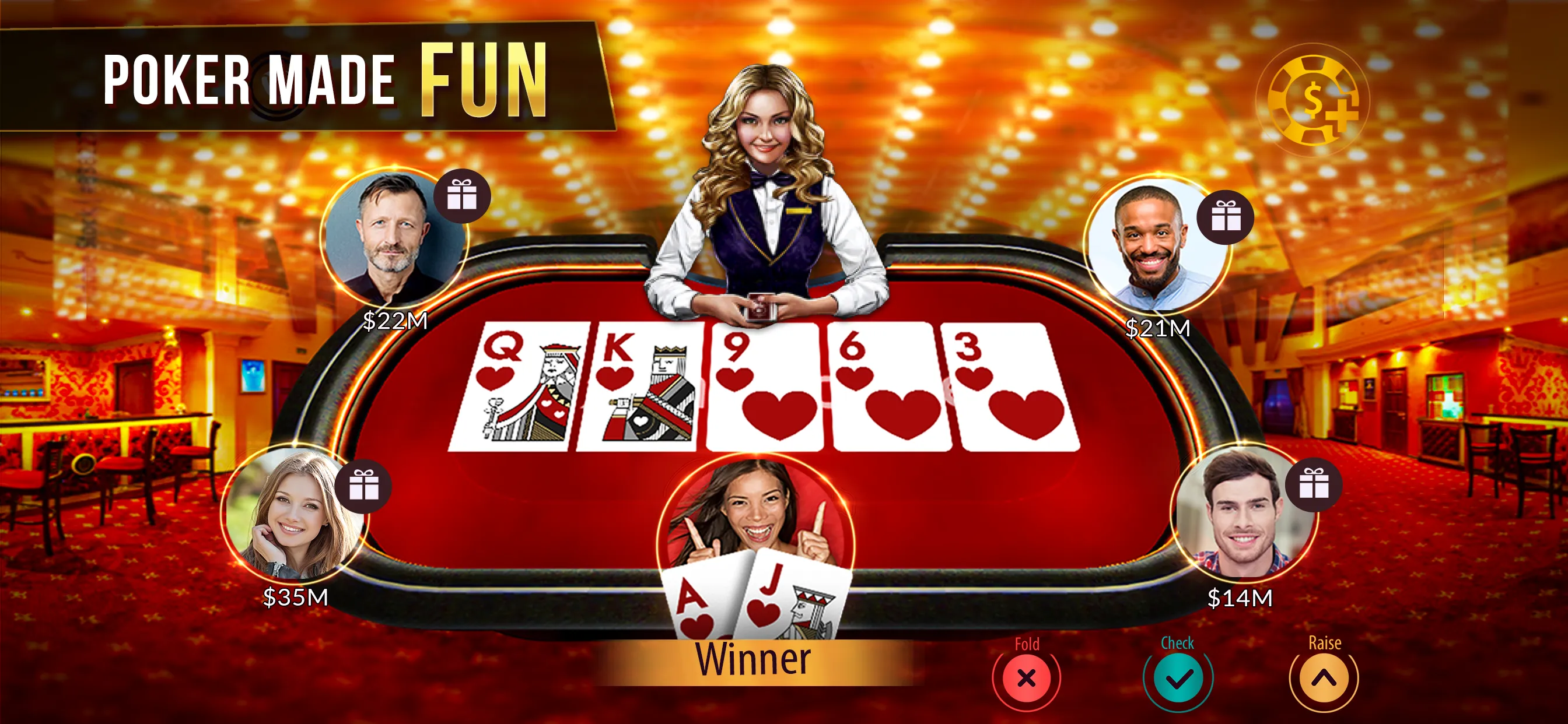 Zynga Poker ™ – Texas Holdem | Indus Appstore | Screenshot