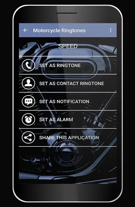 Motorcycle Ringtones | Indus Appstore | Screenshot