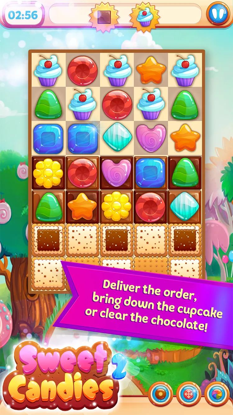 Sweet Candies 2 - Match 3 | Indus Appstore | Screenshot