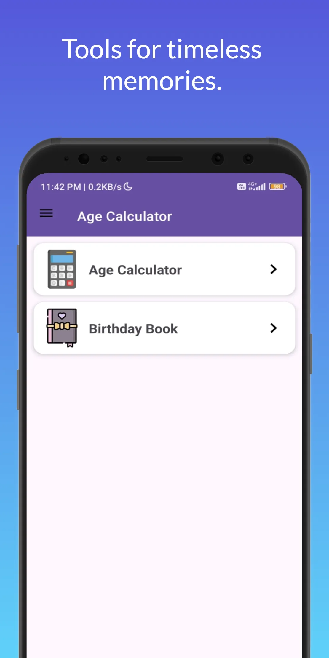 Age Calculator | Indus Appstore | Screenshot