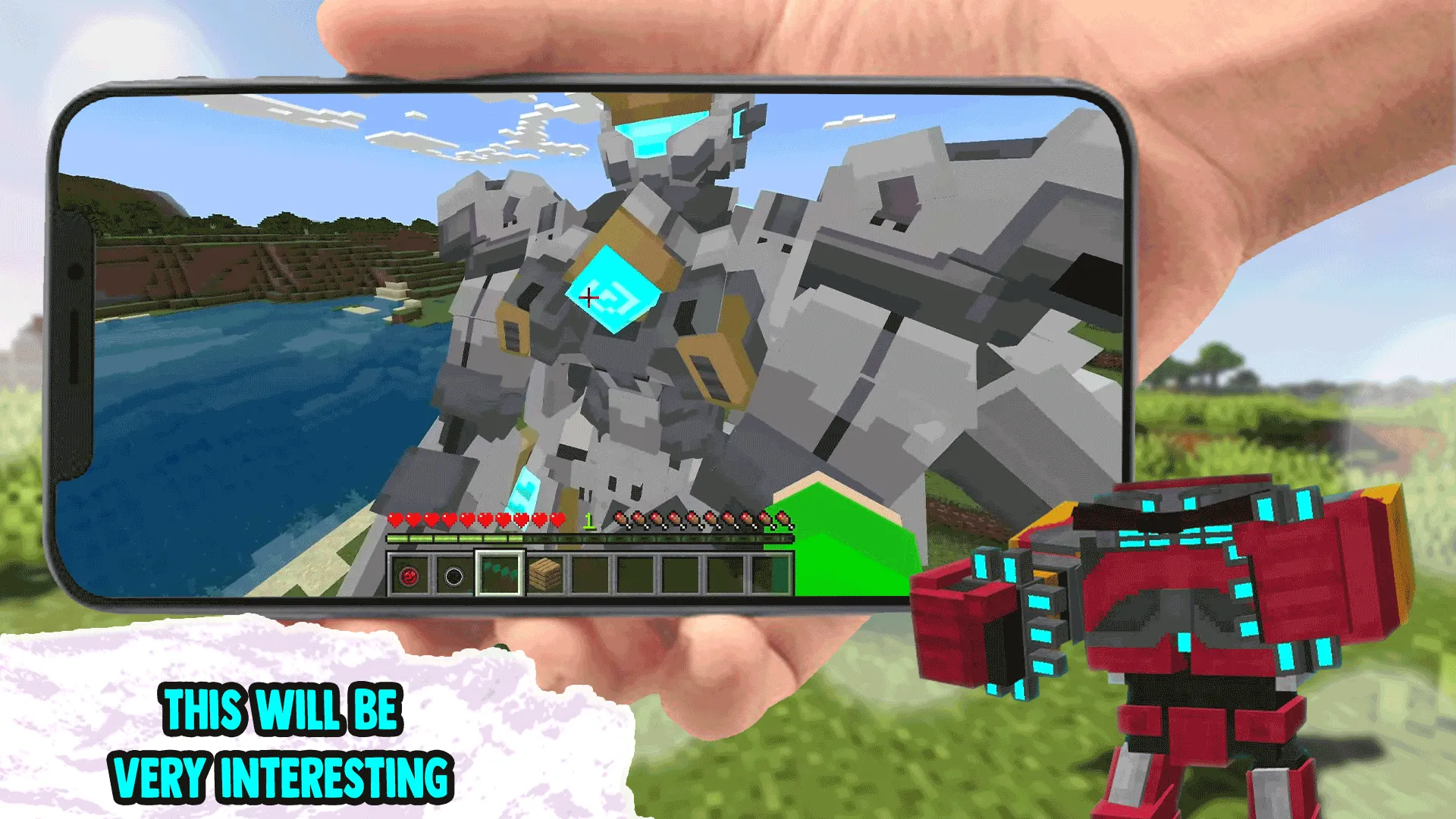 Realistic Robot Mod MCPE | Indus Appstore | Screenshot