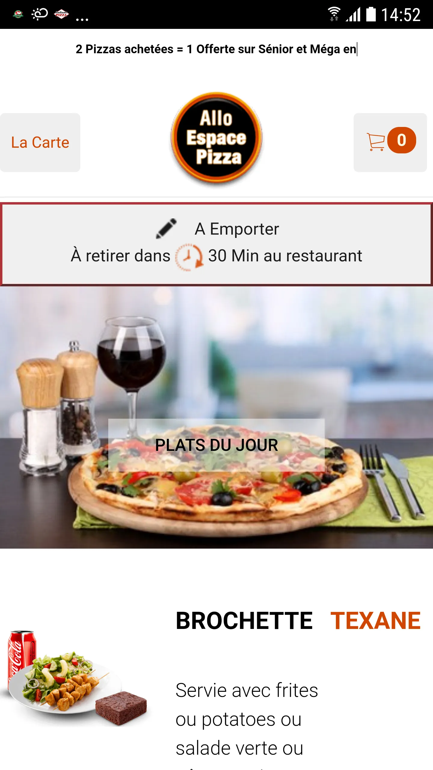 Allo Espace Pizza | Indus Appstore | Screenshot