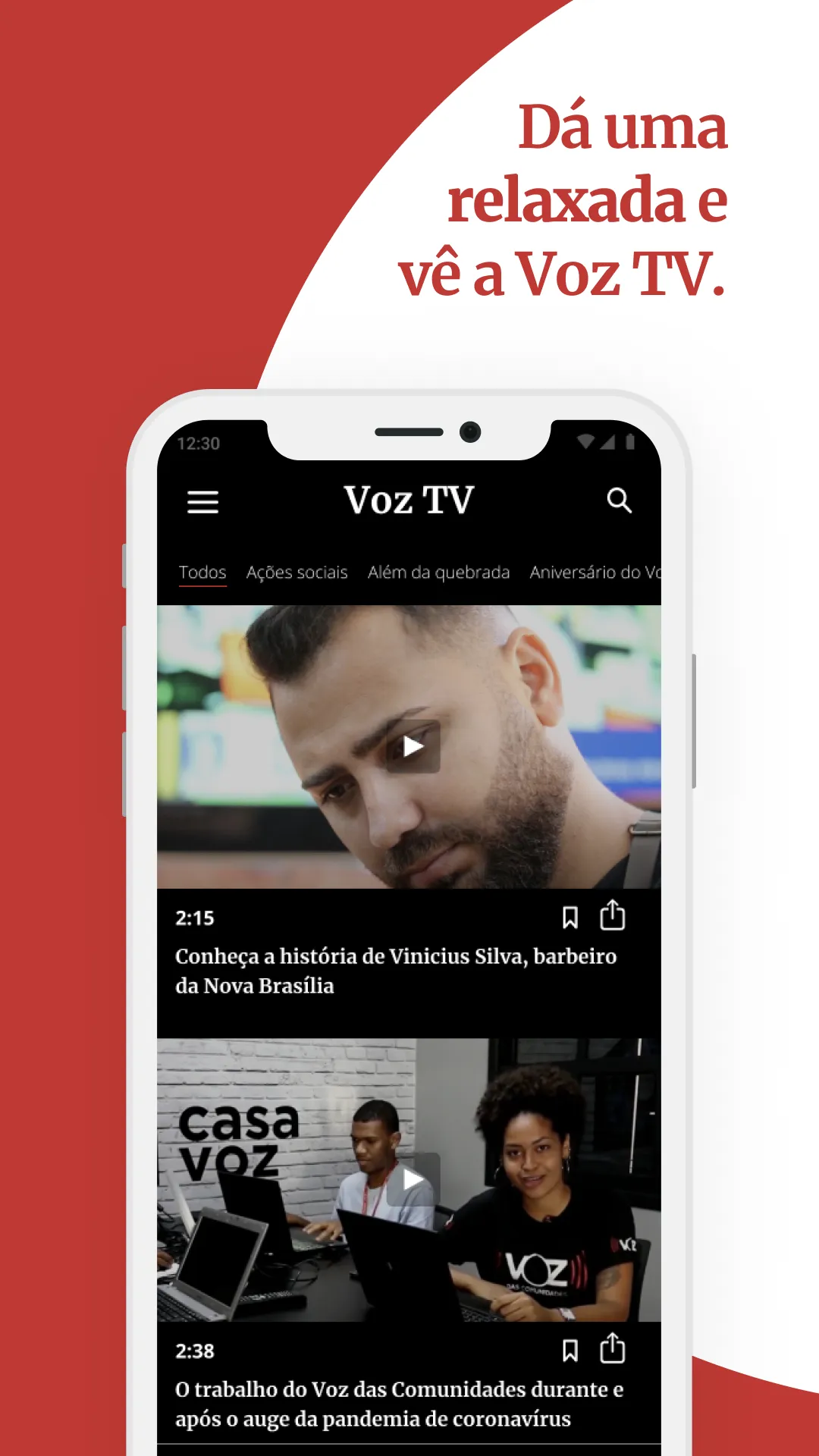 Voz das Comunidades | Indus Appstore | Screenshot