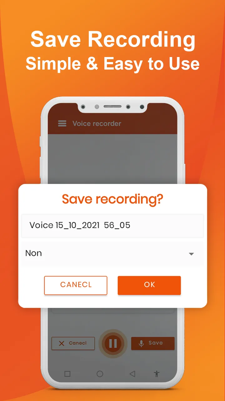 Voice Recorder HD Recording | Indus Appstore | Screenshot