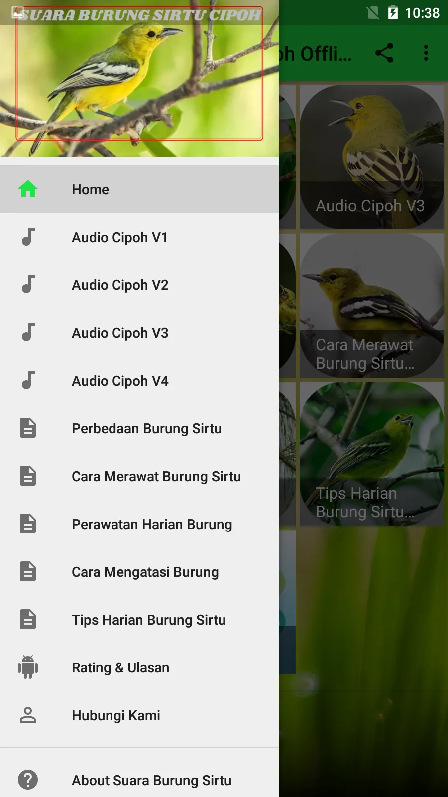 Suara Sirtu Cipoh Offline | Indus Appstore | Screenshot