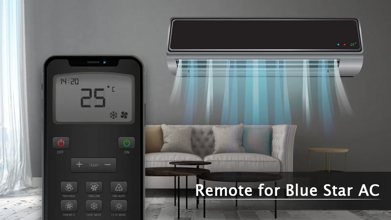 Remote for Blue Star AC | Indus Appstore | Screenshot