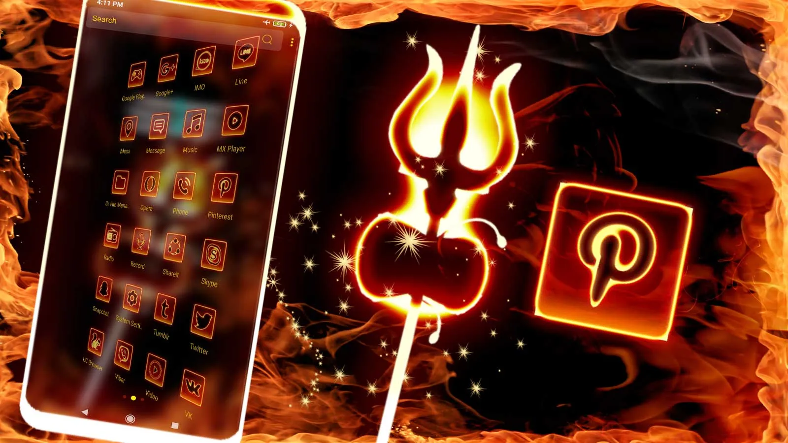 Mahadev Trishul Launcher Theme | Indus Appstore | Screenshot