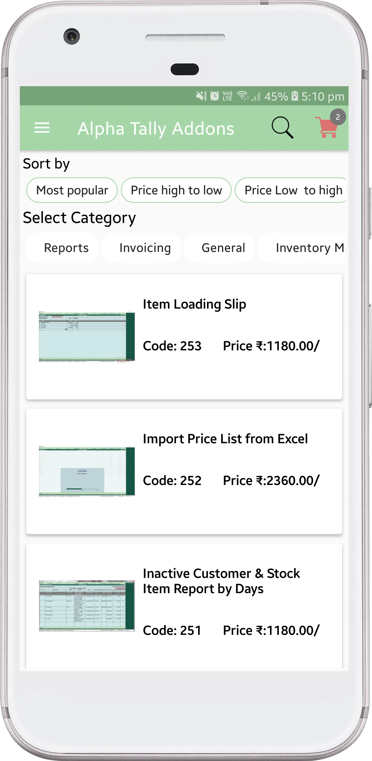 Alpha Tally Addons | Indus Appstore | Screenshot