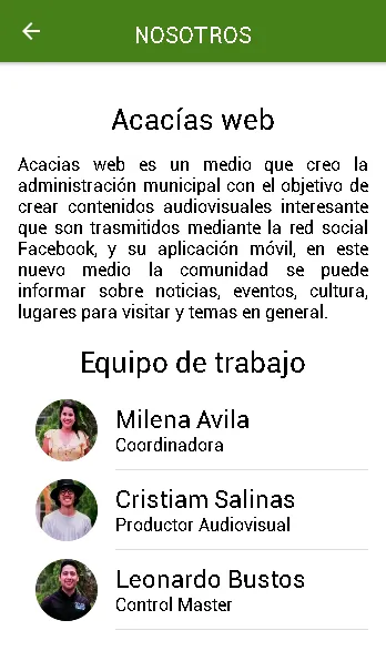 Acacías web | Indus Appstore | Screenshot