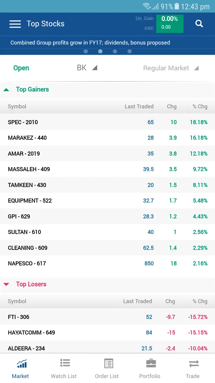 WATANI BROKERAGE PRO | Indus Appstore | Screenshot