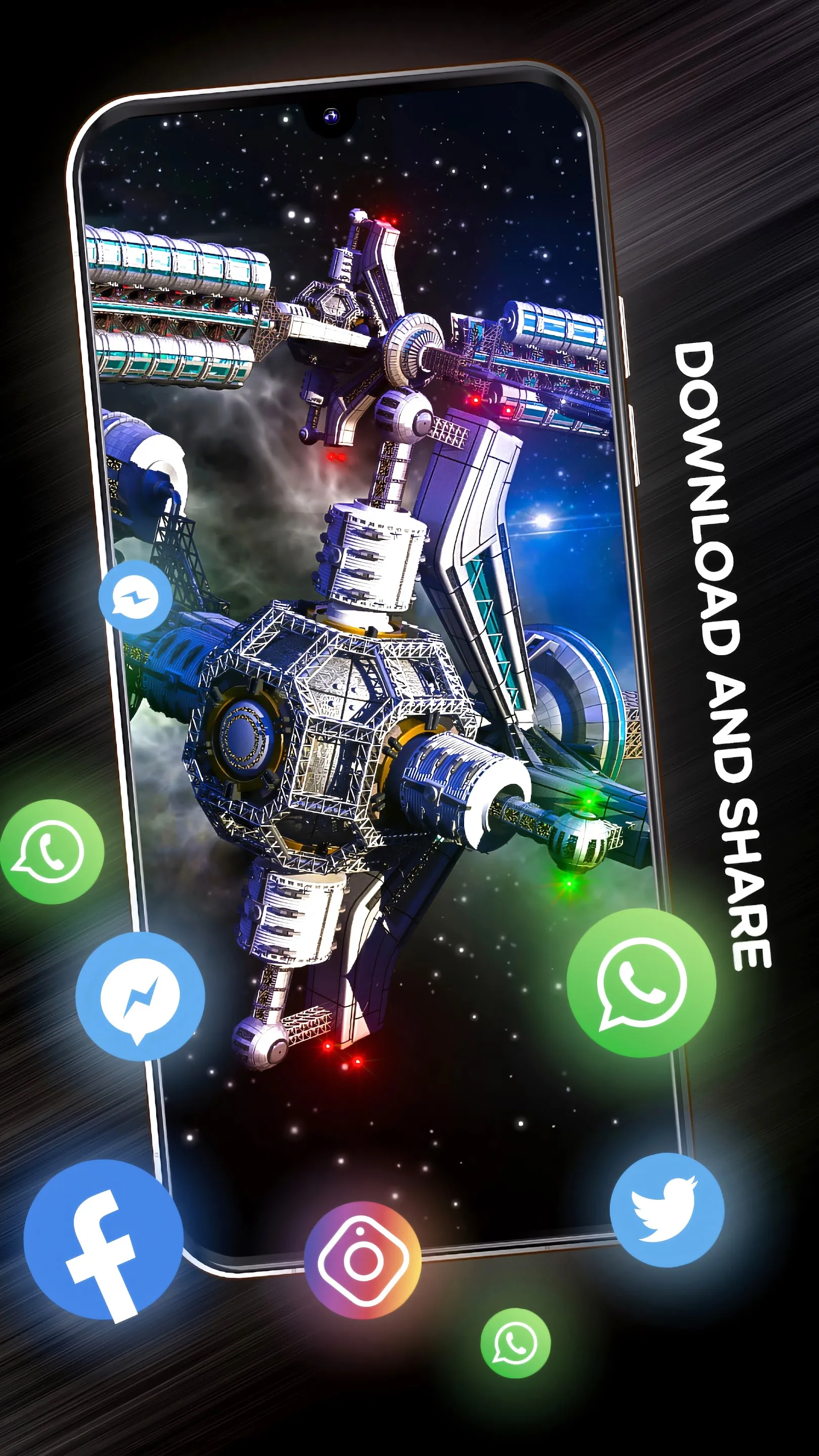 Space ships Wallpapers 4K | Indus Appstore | Screenshot