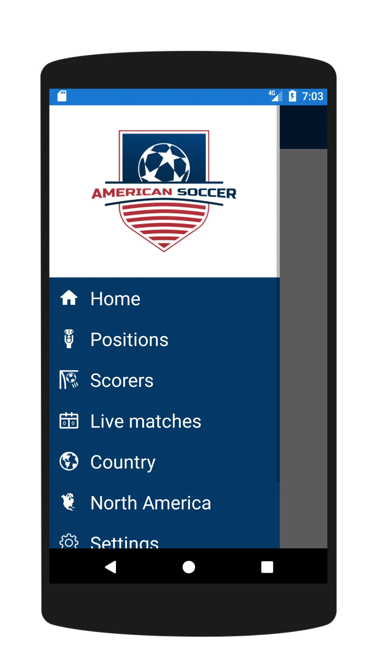 American Soccer Live | Indus Appstore | Screenshot