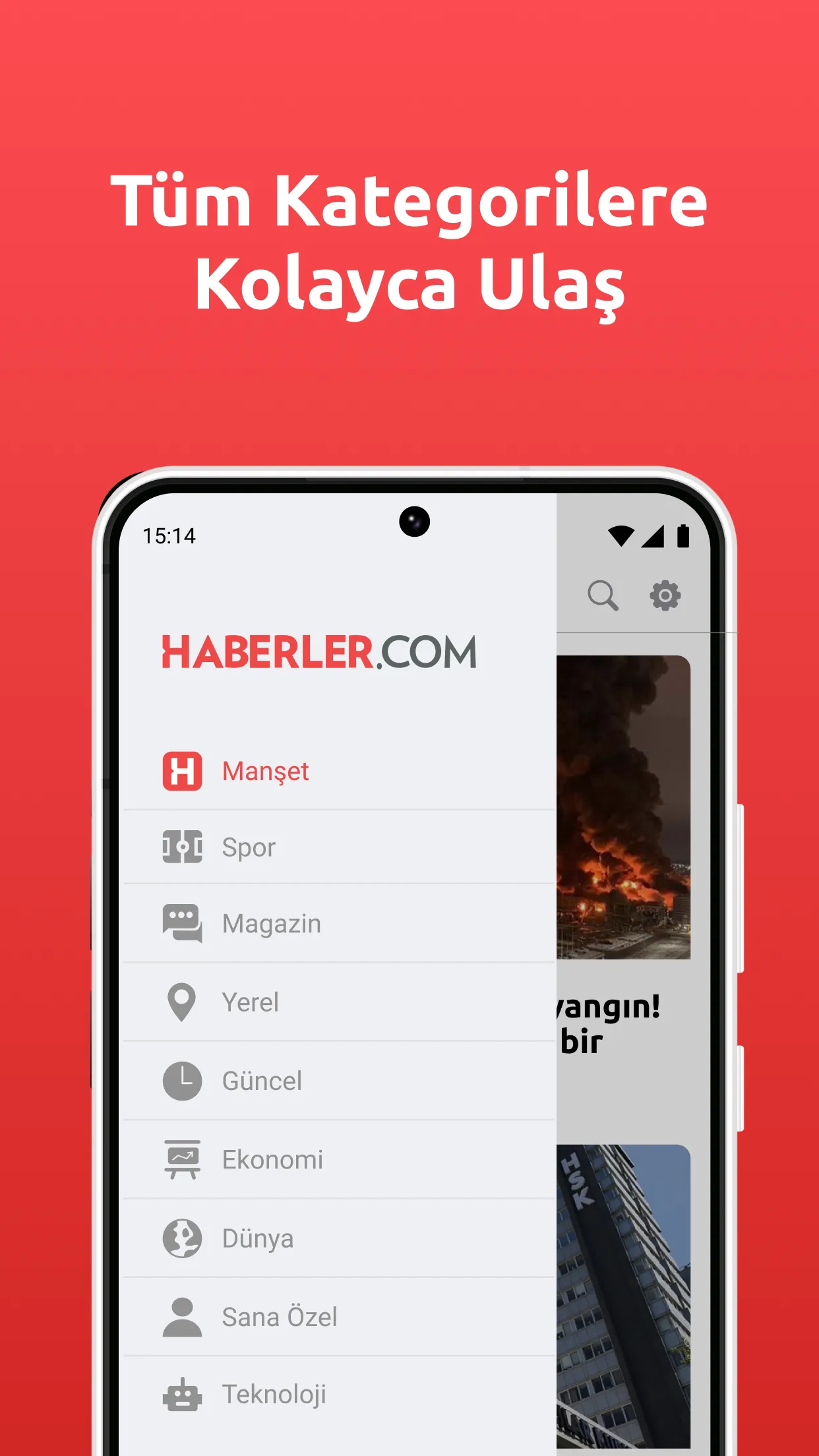 Haberler - Haberler.com | Indus Appstore | Screenshot