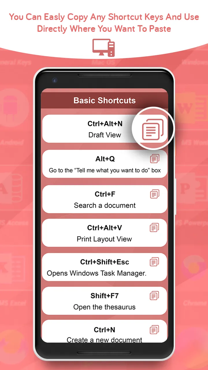 Computer keyboard shortcut key | Indus Appstore | Screenshot