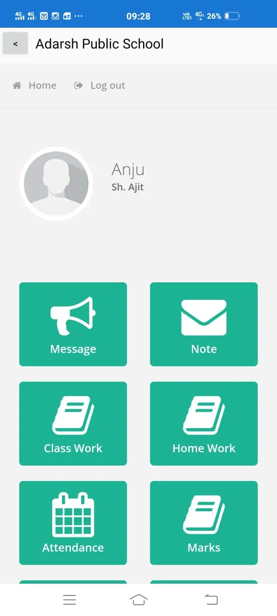 Adarsh Public School | Indus Appstore | Screenshot