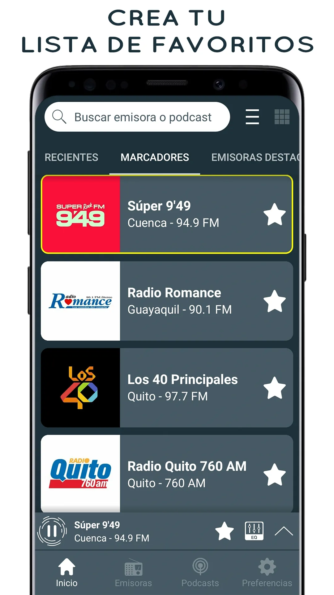 Radio Ecuador - online radio | Indus Appstore | Screenshot